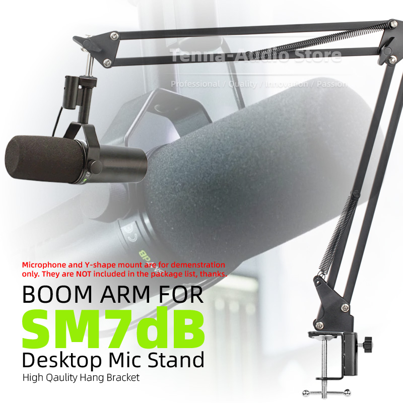 Shure Mic Sm7B - Soporte de Micrófono de Mesa SnapVox
