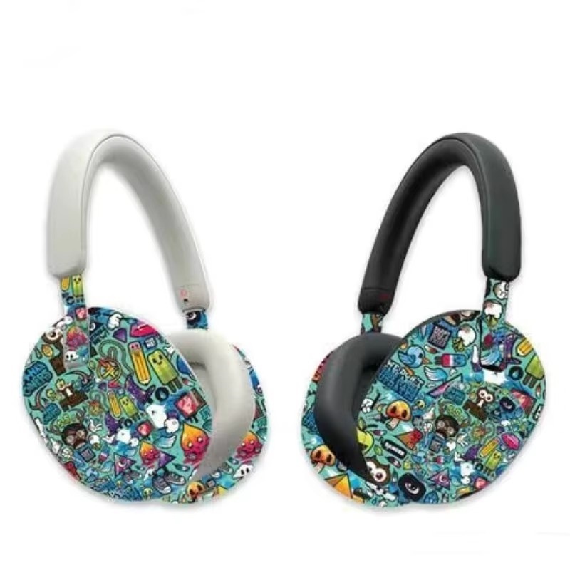 Sony Headphone Wh-1000Xm5 - Pegatina de Vinilo Colorida para Auriculares