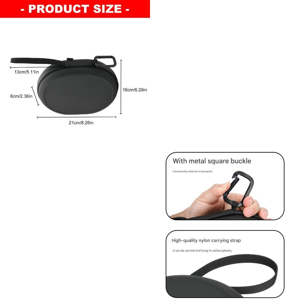 Noise Cancelling Headphone - Estuche rígido EVA para auriculares para