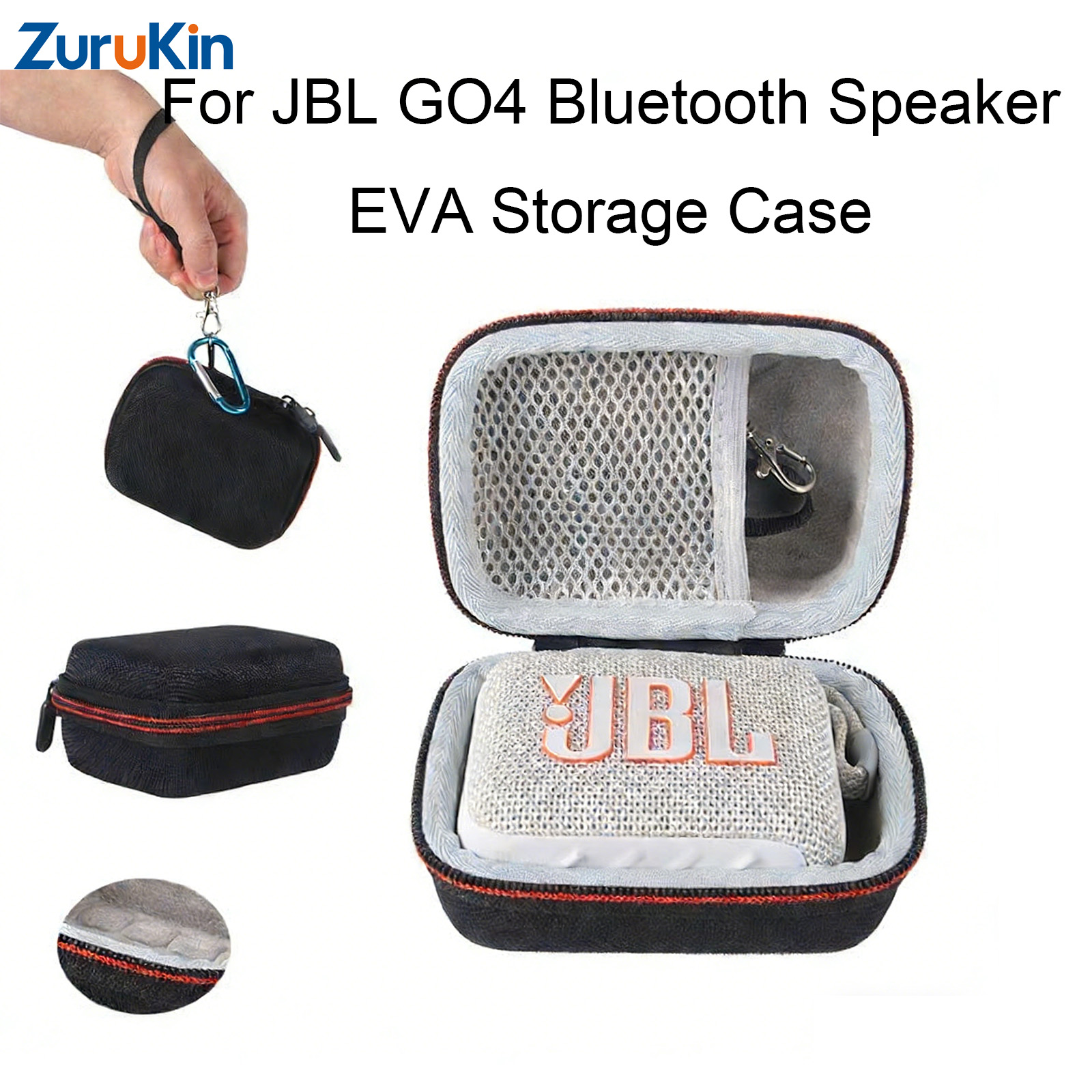 Jbl Speaker Go 4 - Estuche de transporte portátil para altavoz