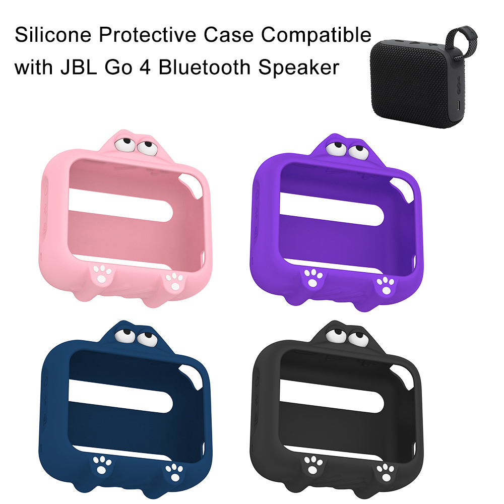 Jbl Speaker Go 4 - Funda Protectora de Silicona con Diseño