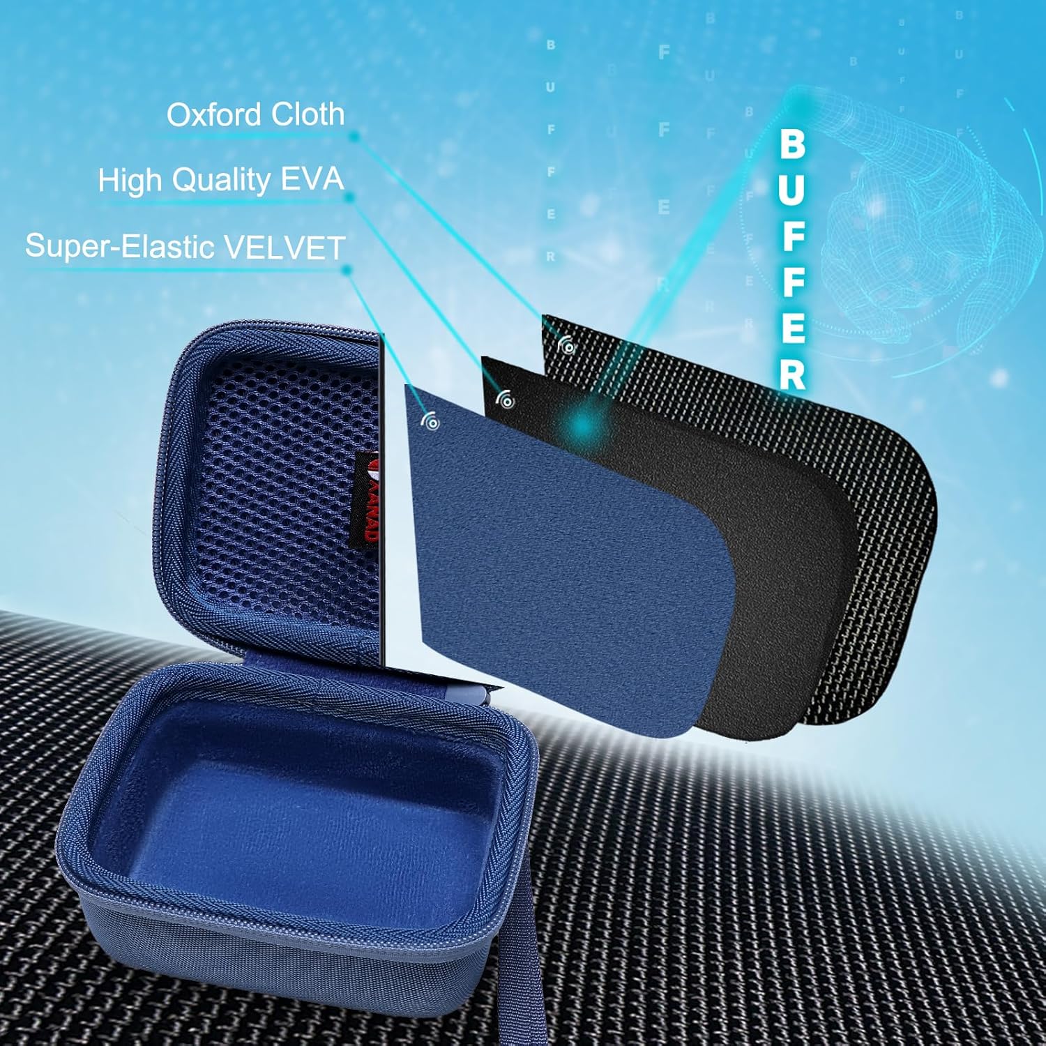 Jbl Speaker Go 4 - Estuche rígido XANAD para altavoz Bluetooth