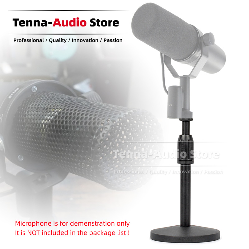 Soporte para micrófono de escr - Shure Mic Sm7B reseña y precio