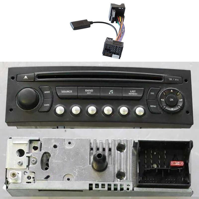 Adaptador auxiliar para recept - Bluetooth Adapter Receiver reseña y precio