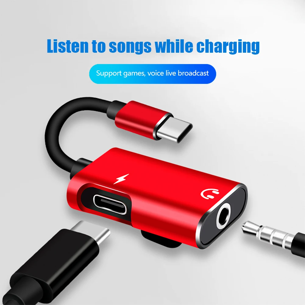 Adaptador de Tipo C a Conector - Earphone Splitter Jack reseña y precio