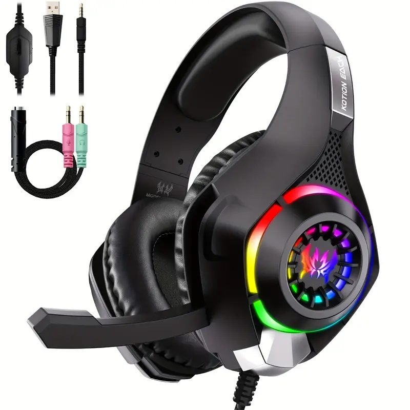 Auriculares para Juegos para P - Gaming Headset Rgb reseña y precio